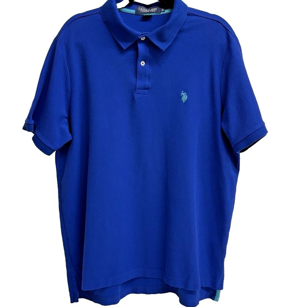 US Polo Association polo shirt Men XL Blue